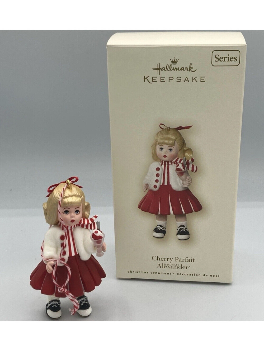 Hallmark Keepsake Cherry Parfait Madame Alexander 2007 Exclusive Ornament